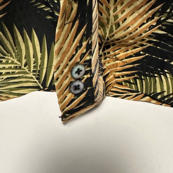 Tori Richard Hawaiian Men's Shirt Palm Leaf Pattern Size 2XL - Picture 4 of 10